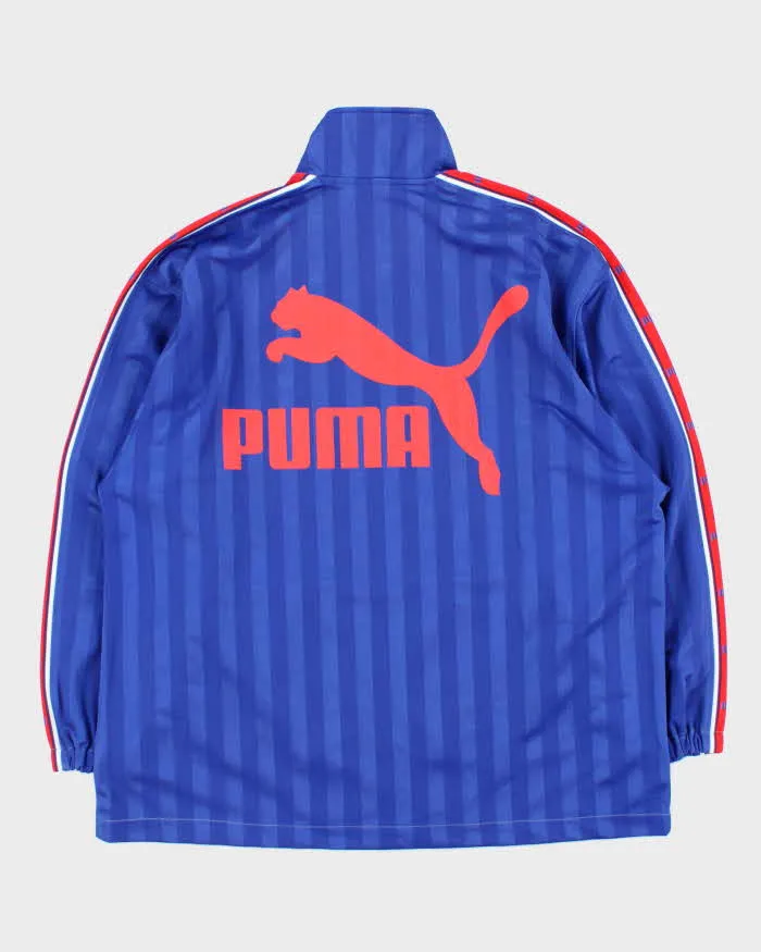 Vintage 1990s Puma Striped Reverse Spell Out Football Track Jacket - XL sold by Rokit product image thumbnail 2