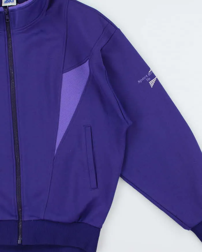 Vintage 1980s Asics Embroidered Track Jacket - M sold by Rokit product image thumbnail 3