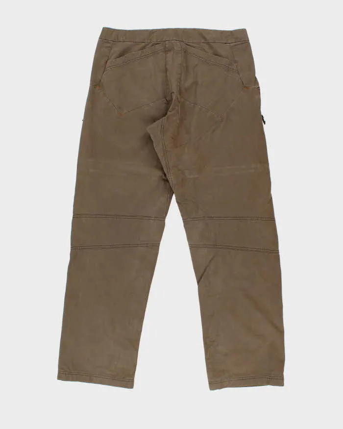 Vintage Arc'teryx Nia Khaki Multi Pocket Cotton Blend Wide Leg Technical Trousers - W36 L34 sold by Rokit product image thumbnail 2