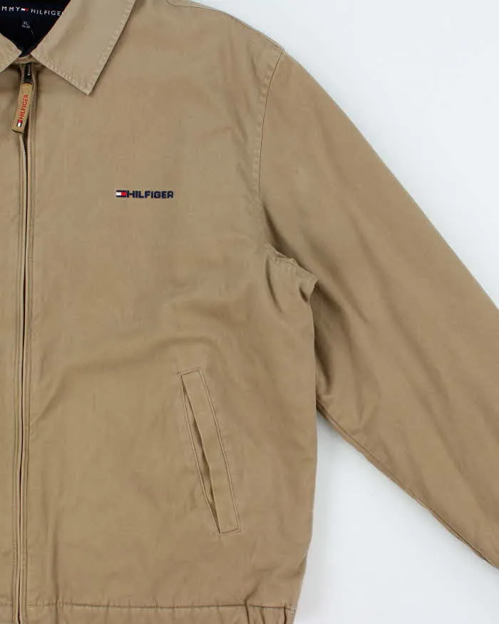 Vintage Y2K 00s Tommy Hilfiger Fleece Lined Cotton Canvas Harrington - XL sold by Rokit product image thumbnail 3