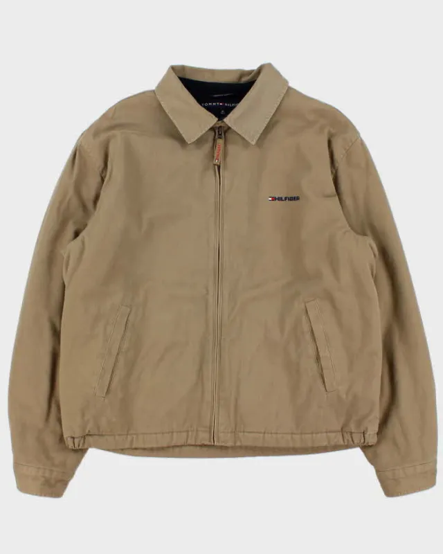 Vintage Y2K 00s Tommy Hilfiger Fleece Lined Cotton Canvas Harrington - XL sold by Rokit