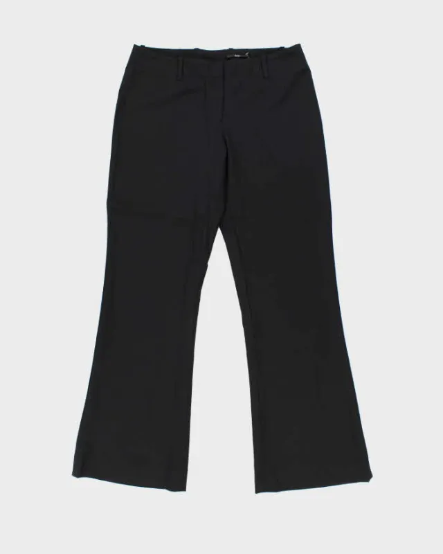 Vintage Hugo Boss Women's Tulia Wool Mid Rise Flared Dress Trousers - W33 L32 sold by Rokit