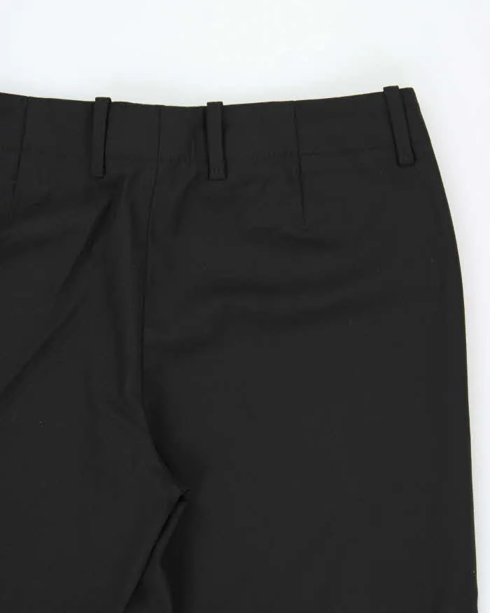 Vintage Hugo Boss Women's Tulia Wool Mid Rise Flared Dress Trousers - W33 L32 sold by Rokit product image thumbnail 4