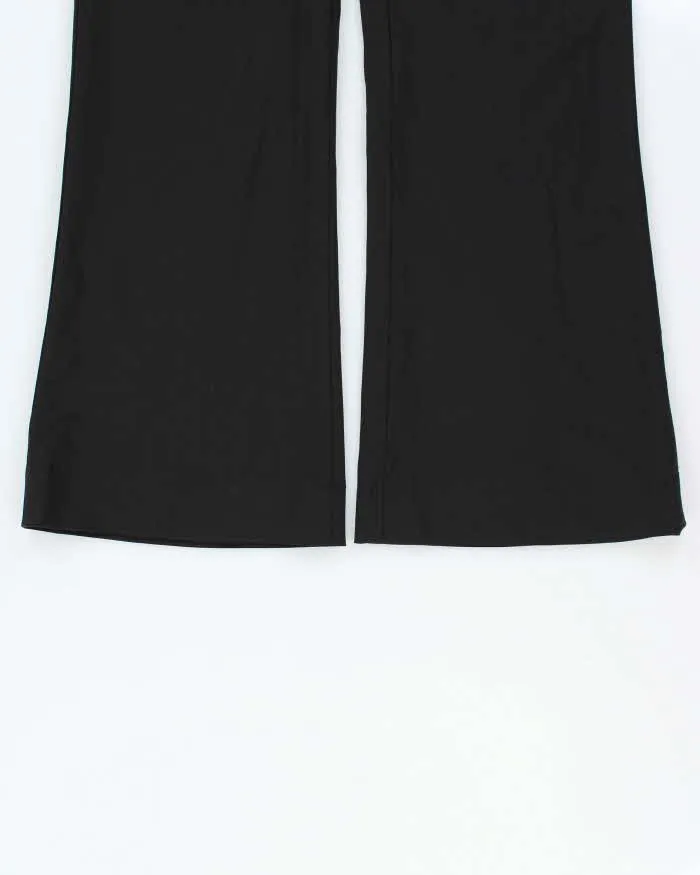 Vintage Hugo Boss Women's Tulia Wool Mid Rise Flared Dress Trousers - W33 L32 sold by Rokit product image thumbnail 5