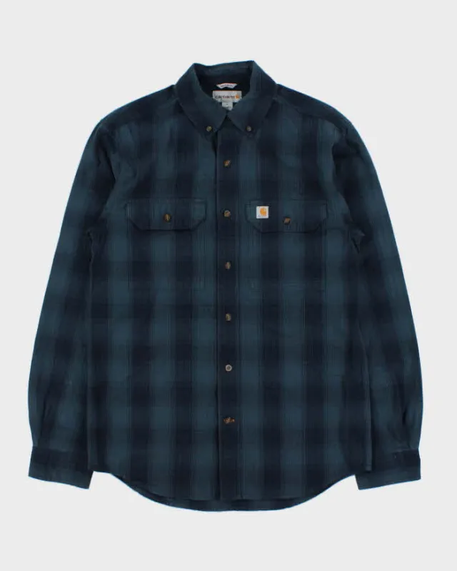 Vintage Carhartt Plaid Relaxed Fit Long Sleeve Workwear Shirt - S made by Carhartt
