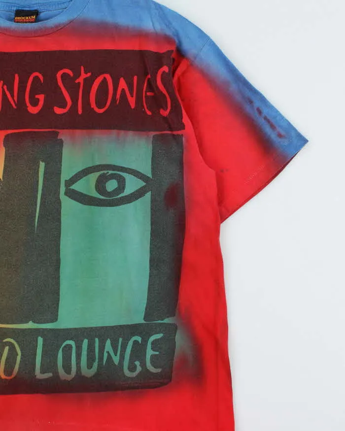 Vintage 1994 Rolling Stones Voodoo Lounge Tie-Dye Brockum Worldwide Single Stitch Made In USA Crewneck T-Shirt - XXL sold by Rokit product image thumbnail 3