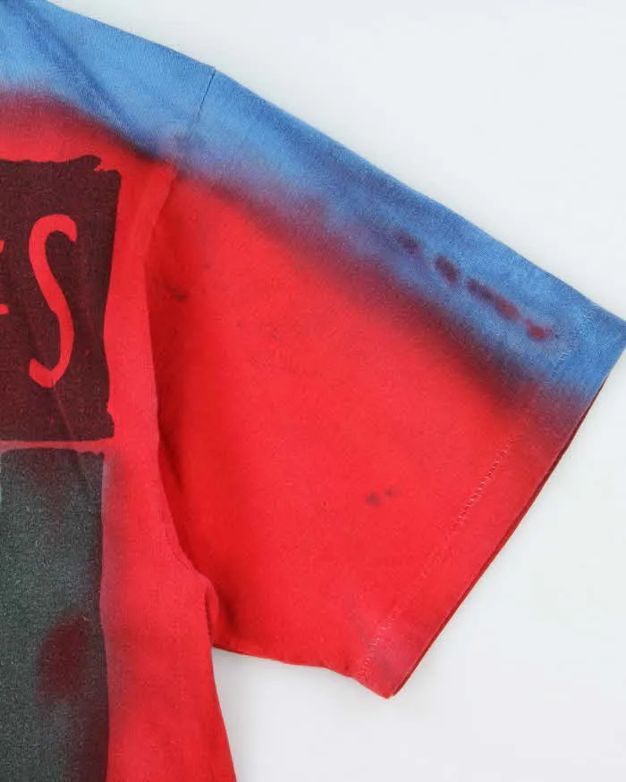 Vintage 1994 Rolling Stones Voodoo Lounge Tie-Dye Brockum Worldwide Single Stitch Made In USA Crewneck T-Shirt - XXL sold by Rokit product image thumbnail 5