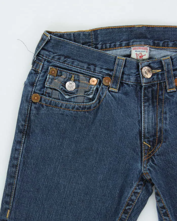 Vintage True Religion Denim Super T Flap Straight Leg Jeans - W34 L32 sold by Rokit product image thumbnail 3