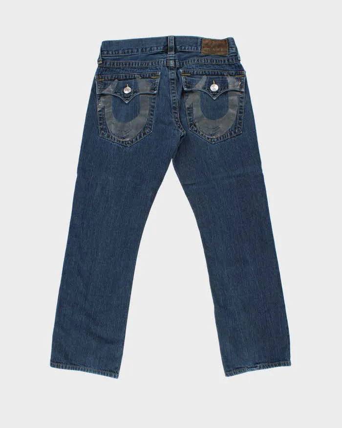 Vintage True Religion Denim Super T Flap Straight Leg Jeans - W34 L32 sold by Rokit product image thumbnail 2