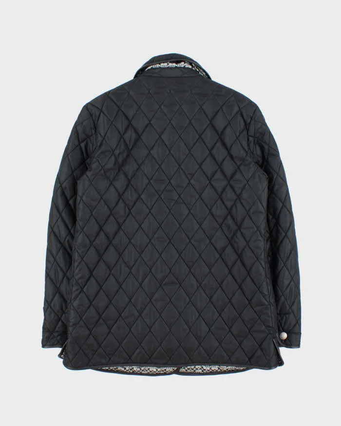 Vintage Y2K 00s Coach Signature C Lined Leather Trim Quilted Women's Riding Jacket - S sold by Rokit product image thumbnail 2