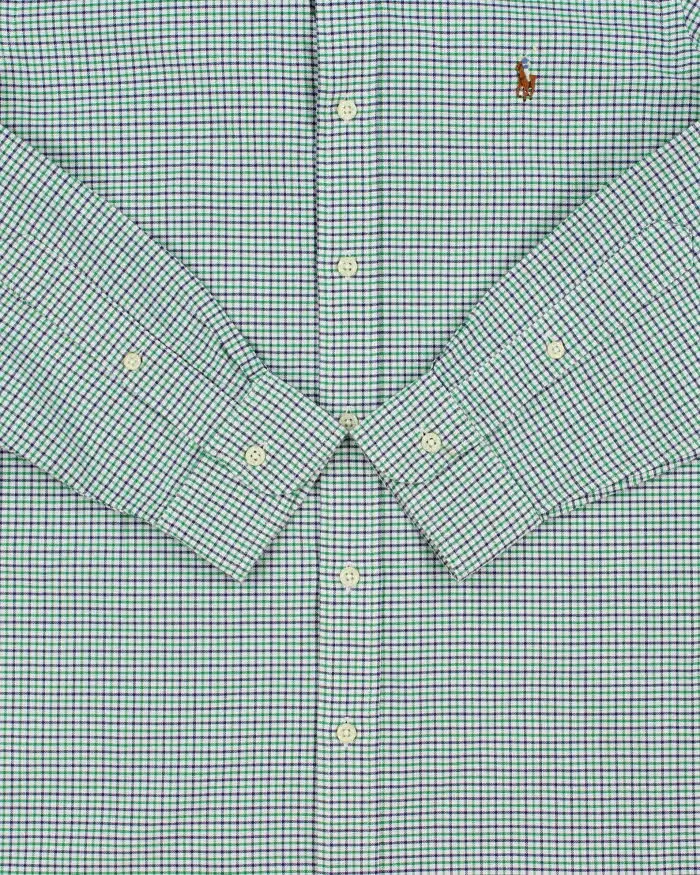 Vintage Ralph Lauren Tattersall Check Long Sleeve Shirt - S sold by Rokit product image thumbnail 4