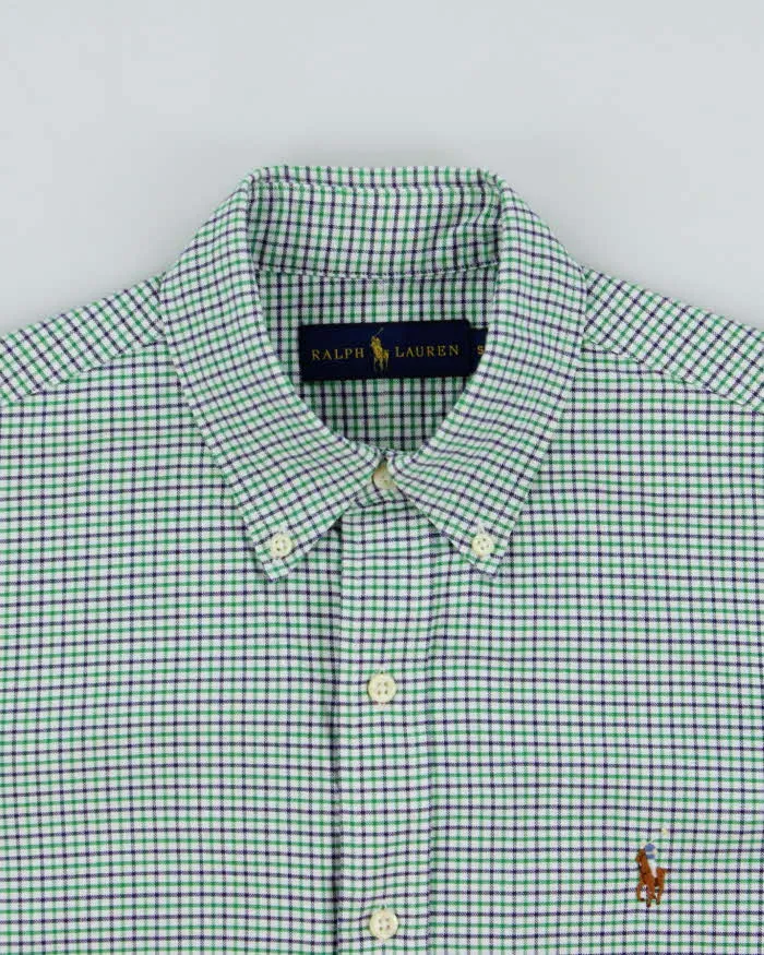 Vintage Ralph Lauren Tattersall Check Long Sleeve Shirt - S sold by Rokit product image thumbnail 5