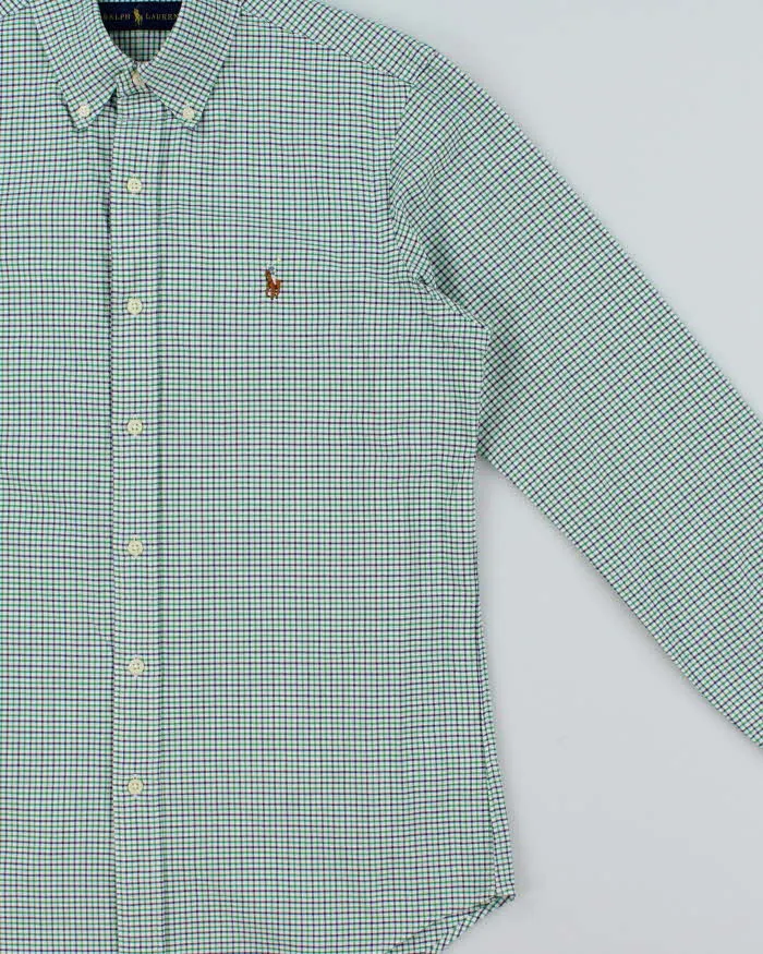 Vintage Ralph Lauren Tattersall Check Long Sleeve Shirt - S sold by Rokit product image thumbnail 3