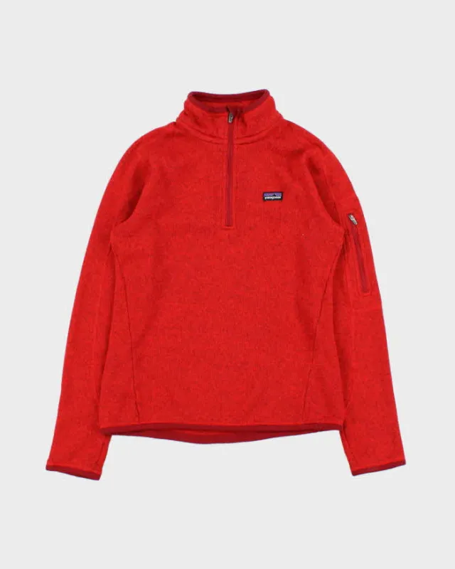 Vintage Patagonia Women's Quarter-Zip Pullover Fleece - S made by Patagonia
