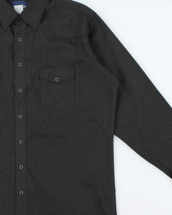 Vintage 1990s Wrangler Striped Snap Button Long Sleeve Western Shirt - XXL sold by Rokit product image thumbnail 3