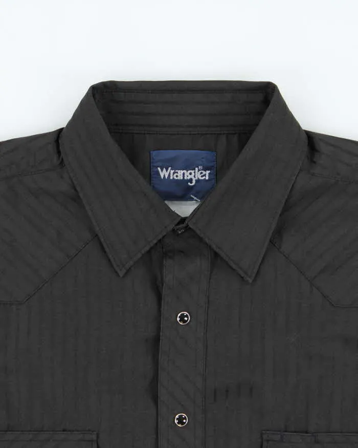 Vintage 1990s Wrangler Striped Snap Button Long Sleeve Western Shirt - XXL sold by Rokit product image thumbnail 5