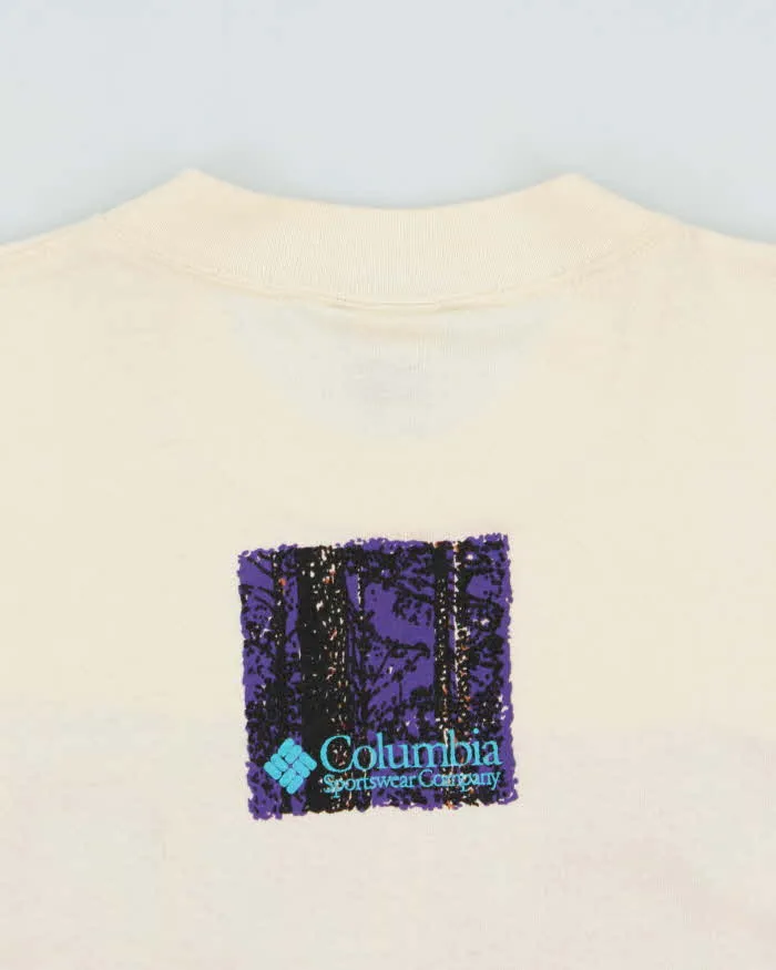 Vintage 1992 Columbia See The Forest Single Stitch Crewneck T-Shirt - L sold by Rokit product image thumbnail 5