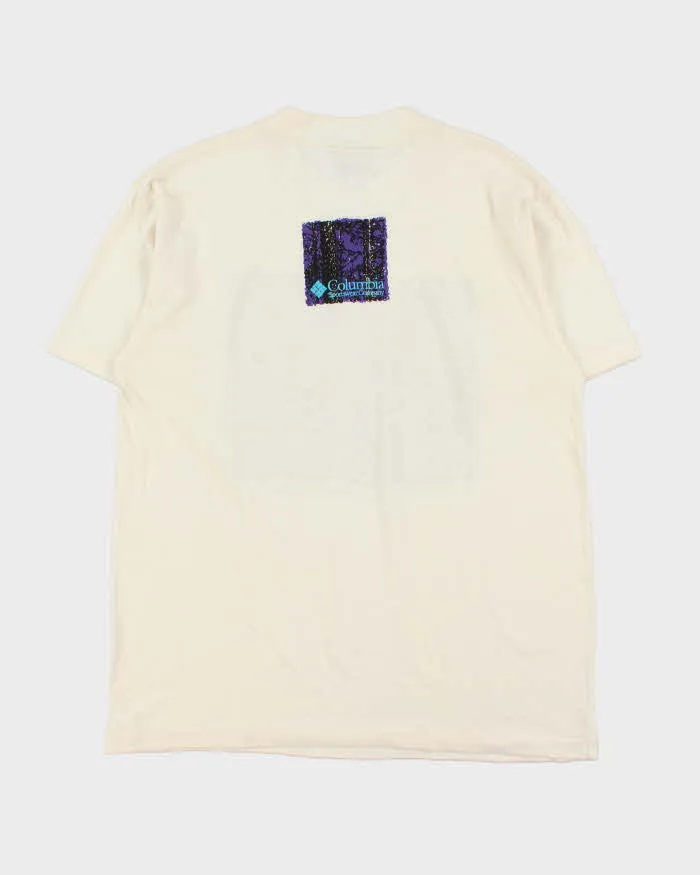 Vintage 1992 Columbia See The Forest Single Stitch Crewneck T-Shirt - L sold by Rokit product image thumbnail 2