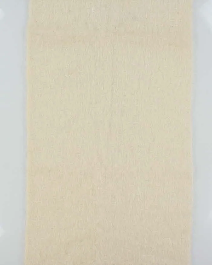 Vintage 1970s Donegal Design Mohair Wool Blend Oversized Fringed Scarf sold by Rokit product image thumbnail 3