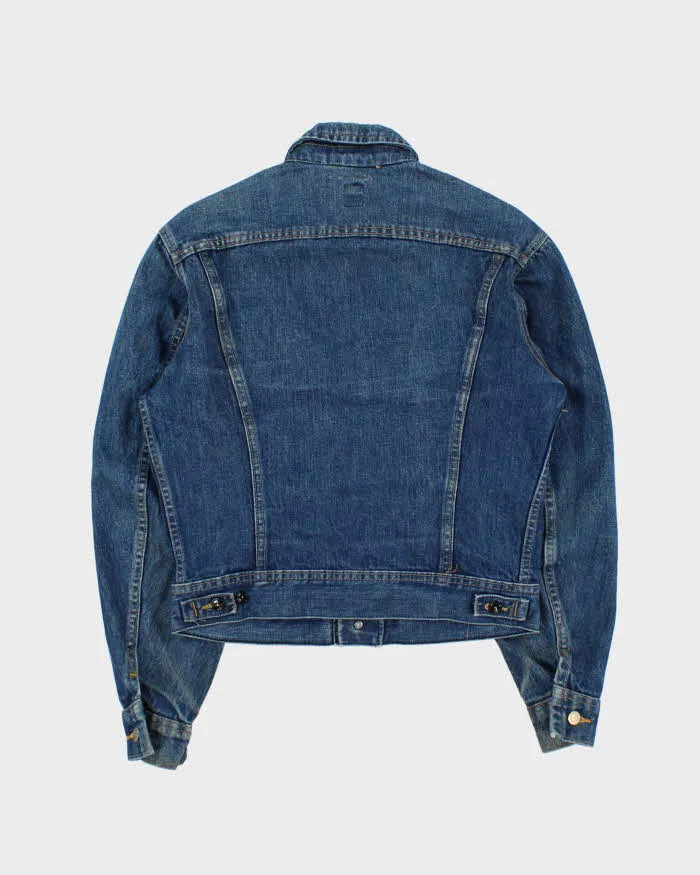 Vintage 1970s Lee Riders Made In Canada Medium Wash Boxy Denim Trucker Jacket - M sold by Rokit product image thumbnail 2