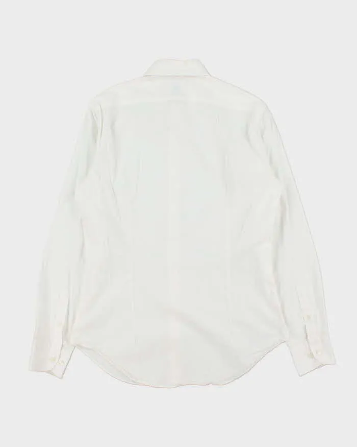 Vintage Armani Collezioni Slim Fit Long Sleeve Dress Shirt - S sold by Rokit product image thumbnail 2