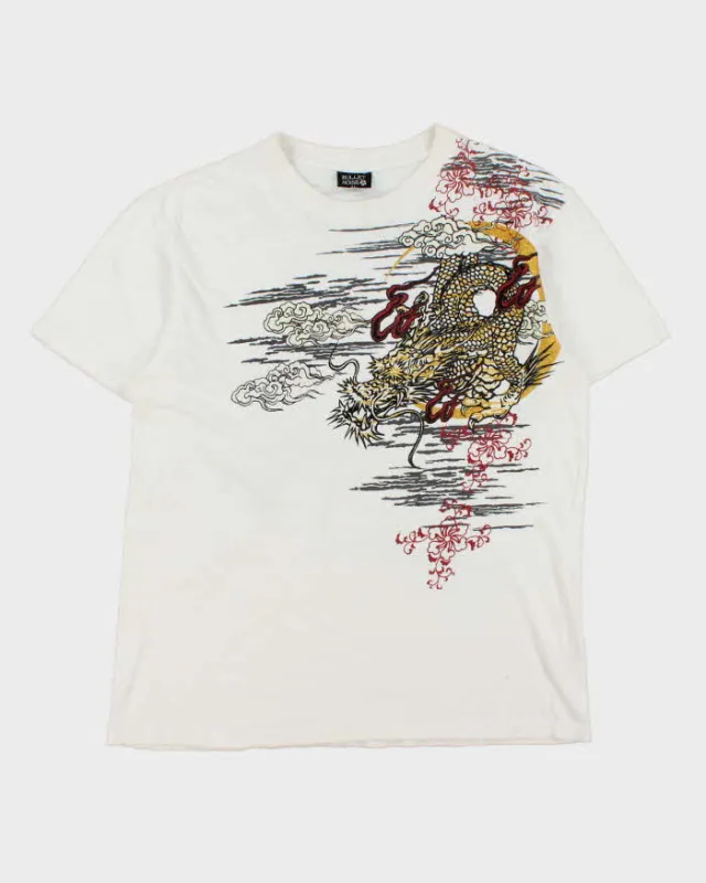 Vintage Y2K 00s Bullet Noise Japan Sukujan Crewneck T-Shirt - L sold by Rokit