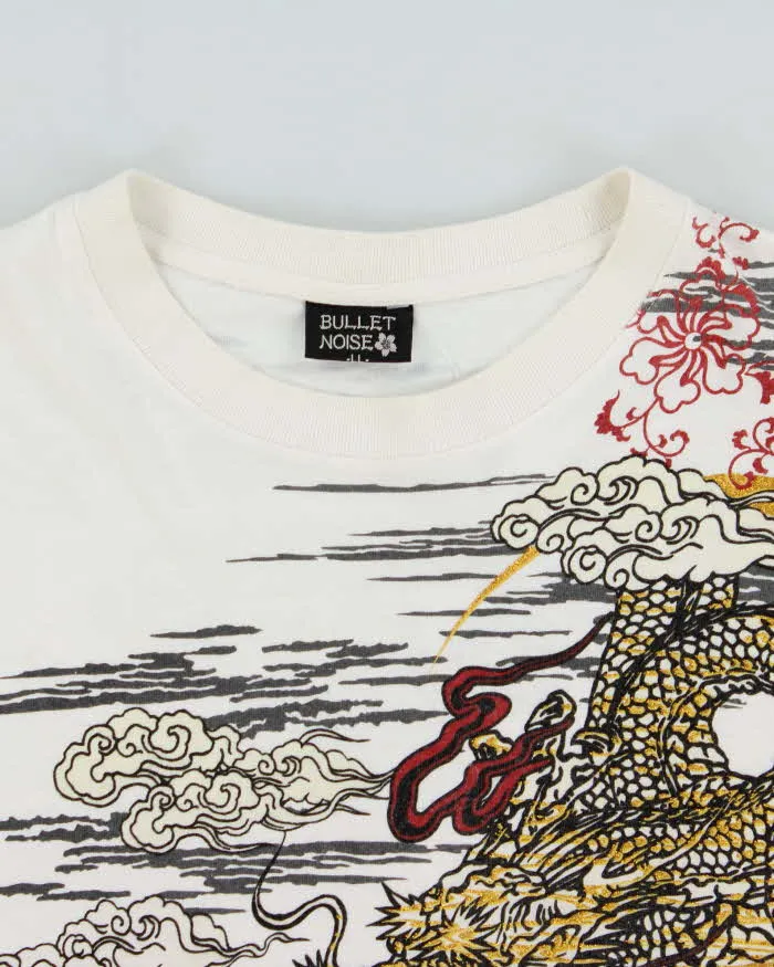 Vintage Y2K 00s Bullet Noise Japan Sukujan Crewneck T-Shirt - L sold by Rokit product image thumbnail 5