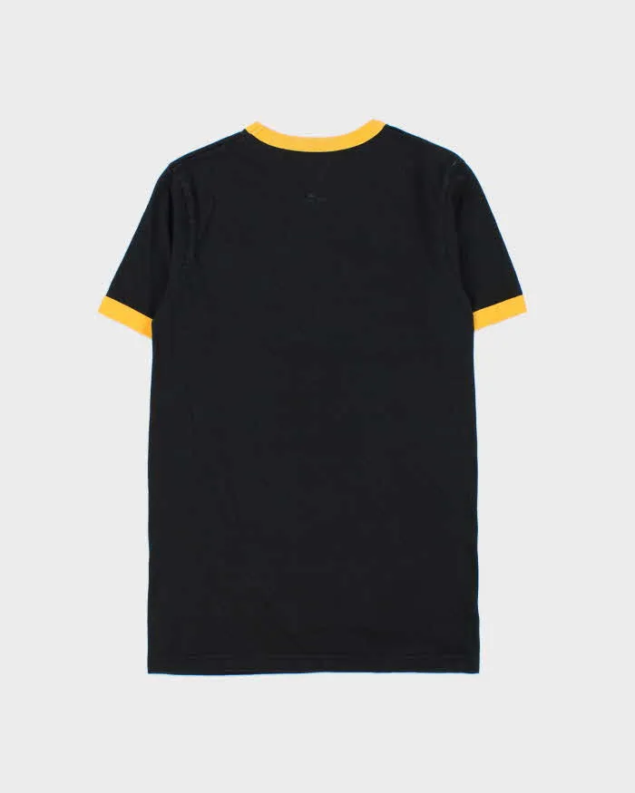 Vintage Y2K 00s Bulletin Vancouver Canucks NHL Crewneck Ringer T-Shirt - S sold by Rokit product image thumbnail 2