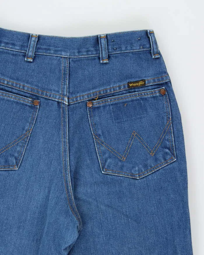 Vintage 1970s Wrangler Blue Bell Mid Rise Bootcut Denim Jeans - W26 L34 sold by Rokit product image thumbnail 4