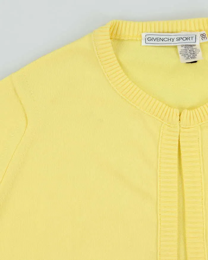 Vintage 1980s Givenchy Sport Qiana Patterned Women's Cardigan - S sold by Rokit product image thumbnail 5