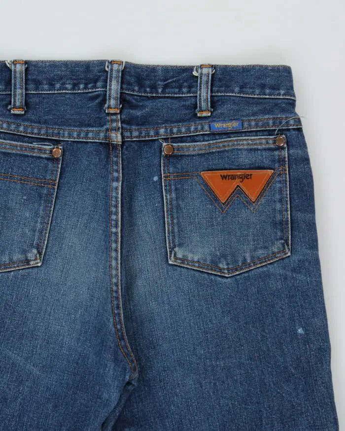 Vintage 1970s Wrangler Blue Bell Cowboy Straight Leg Bootcut Jeans - W30 L33 sold by Rokit product image thumbnail 4