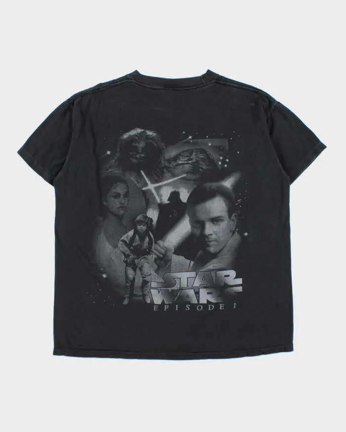 Vintage 00s Star Wars Episode 1 Single Stitch 'Red Rock' Crewneck T-Shirt - M sold by Rokit product image thumbnail 2