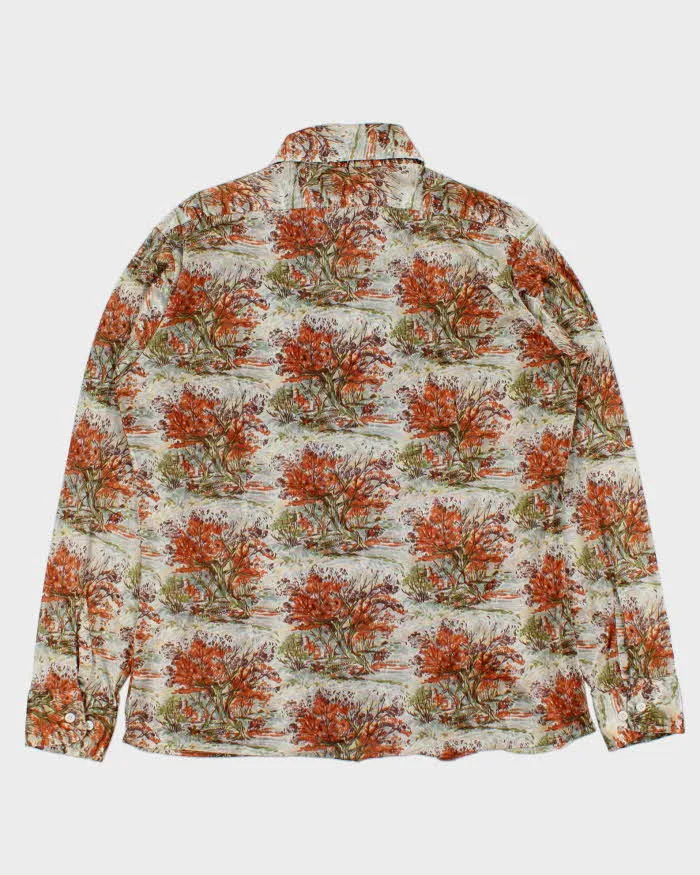 Vintage 1970s Brigade By Arrow Patterned Long Sleeve Shirt - L sold by Rokit product image thumbnail 2