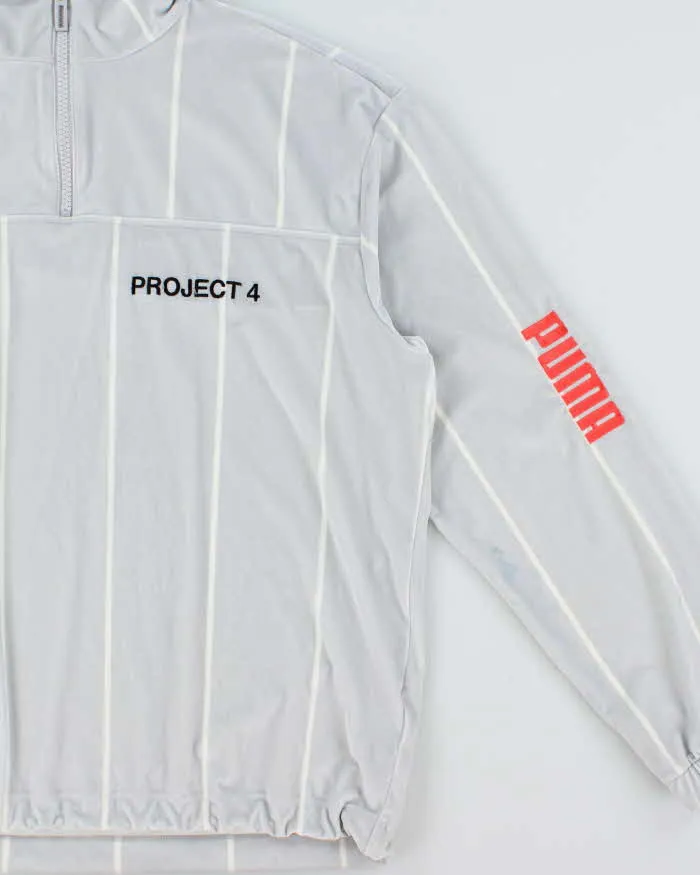 Vintage Puma x Han Kjobenhavn Project 4 Velour Quarter Zip Sweatshirt - L sold by Rokit product image thumbnail 3