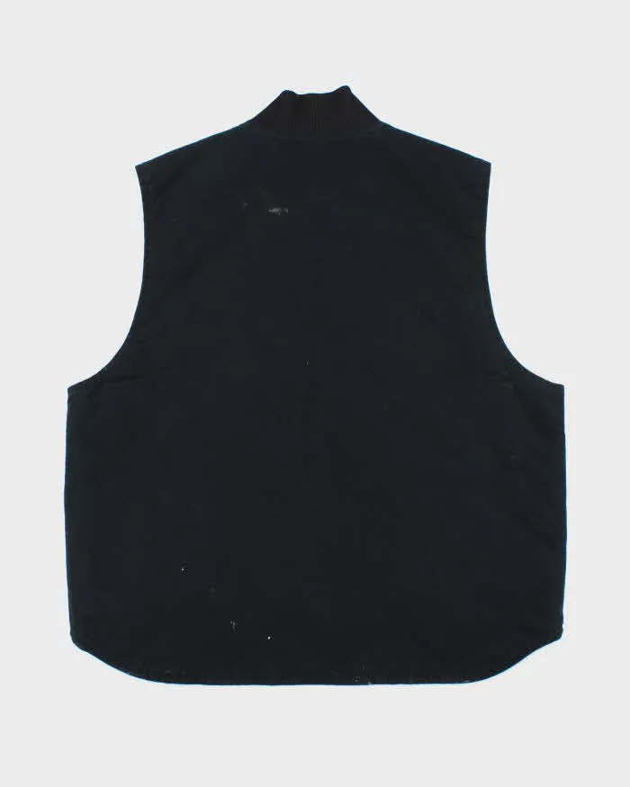 Vintage Carhartt VO1 Arctic Quilt Duck Canvas Distressed Workwear Gilet - XL sold by Rokit product image thumbnail 2