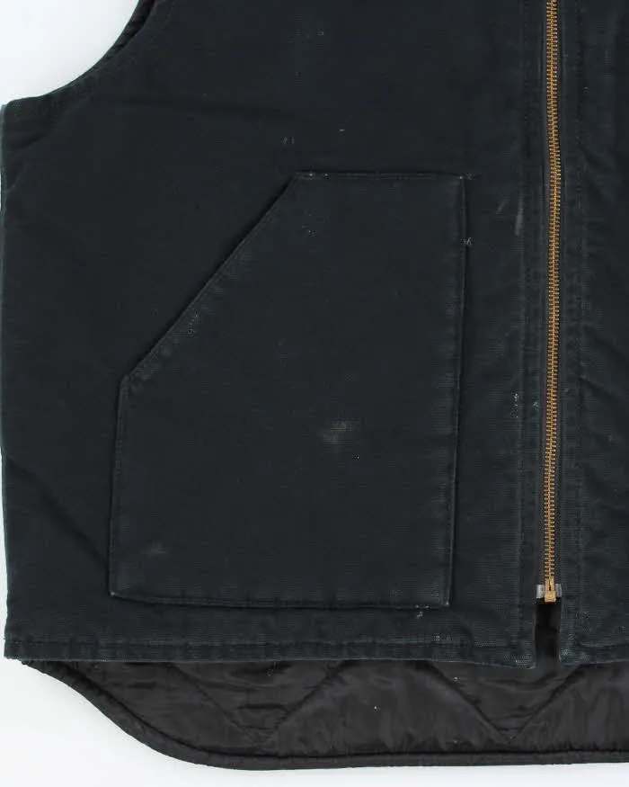 Vintage Carhartt VO1 Arctic Quilt Duck Canvas Distressed Workwear Gilet - XL sold by Rokit product image thumbnail 4