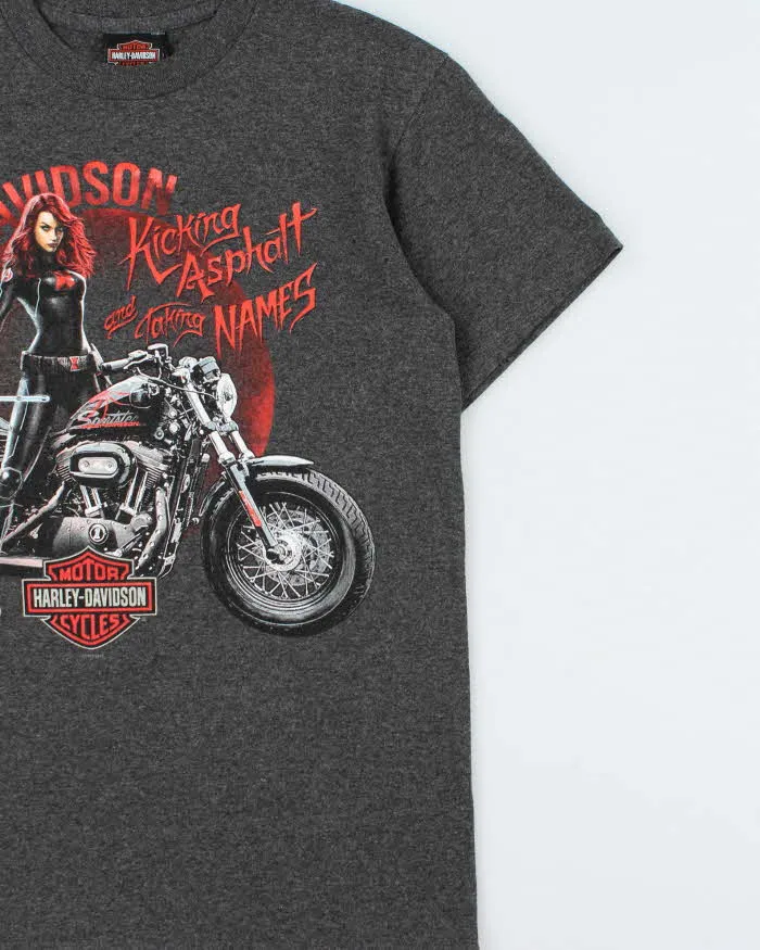 Vintage Harley Davidson x Marvel Edmonton Alberta Crewneck T-Shirt - S sold by Rokit product image thumbnail 3