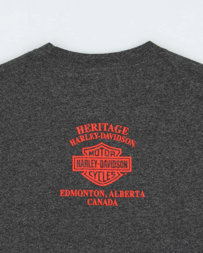 Vintage Harley Davidson x Marvel Edmonton Alberta Crewneck T-Shirt - S sold by Rokit product image thumbnail 5
