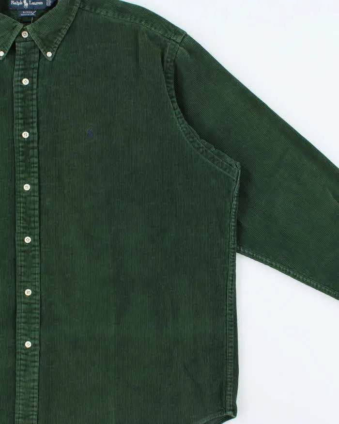 Vintage 1990s Polo Ralph Lauren Heavyweight Corduroy Blaire Long Sleeve Shirt - XL sold by Rokit product image thumbnail 3