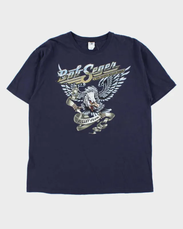 Vintage Anvil Bob Seger Bullet Club Crewneck T-Shirt - XL sold by Rokit