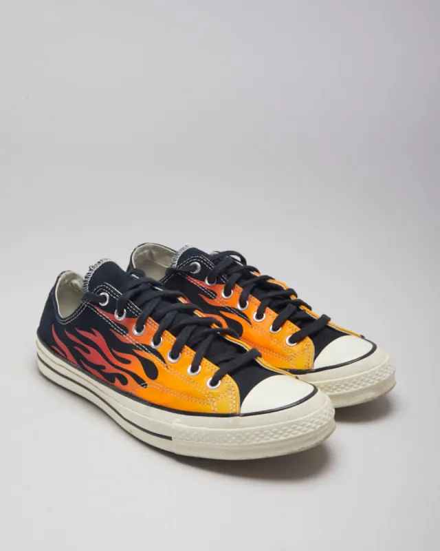 Converse Chuck Taylor Flame Trainers - UK 11 sold by Rokit