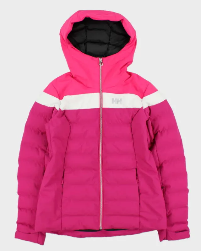 Vintage Helly Hansen Recco Prima Loft Women's Hooded Ski Jacket - S sold by Rokit