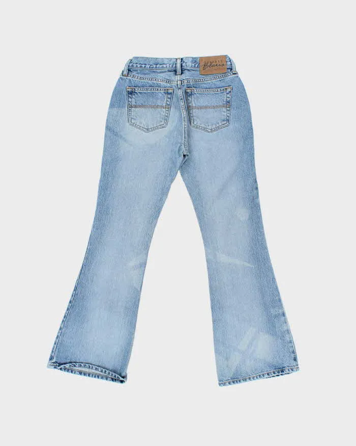Vintage 1990s Express Bleus Women's Denim Flared Jeans - W26 L29 sold by Rokit product image thumbnail 2