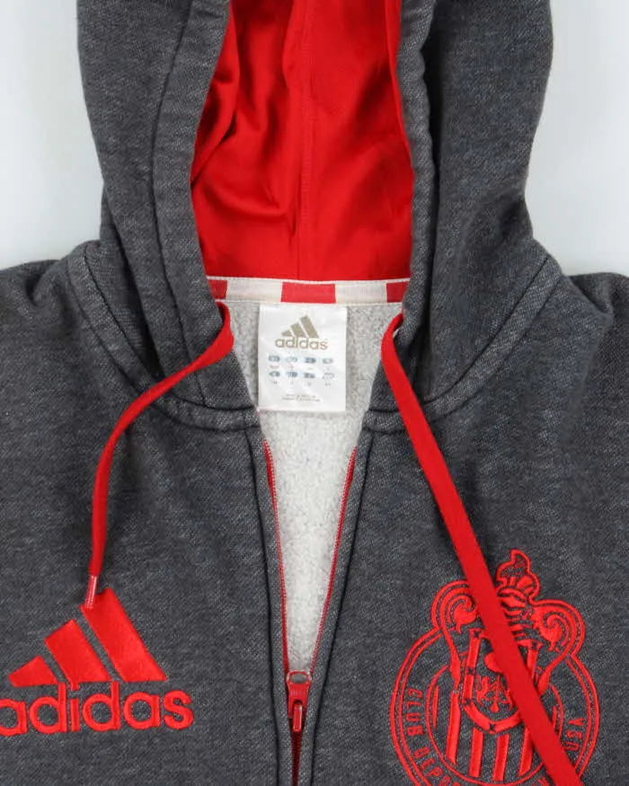 Vintage Adidas Deportivo Chivas FC Full-Zip Hoodie - M sold by Rokit product image thumbnail 3