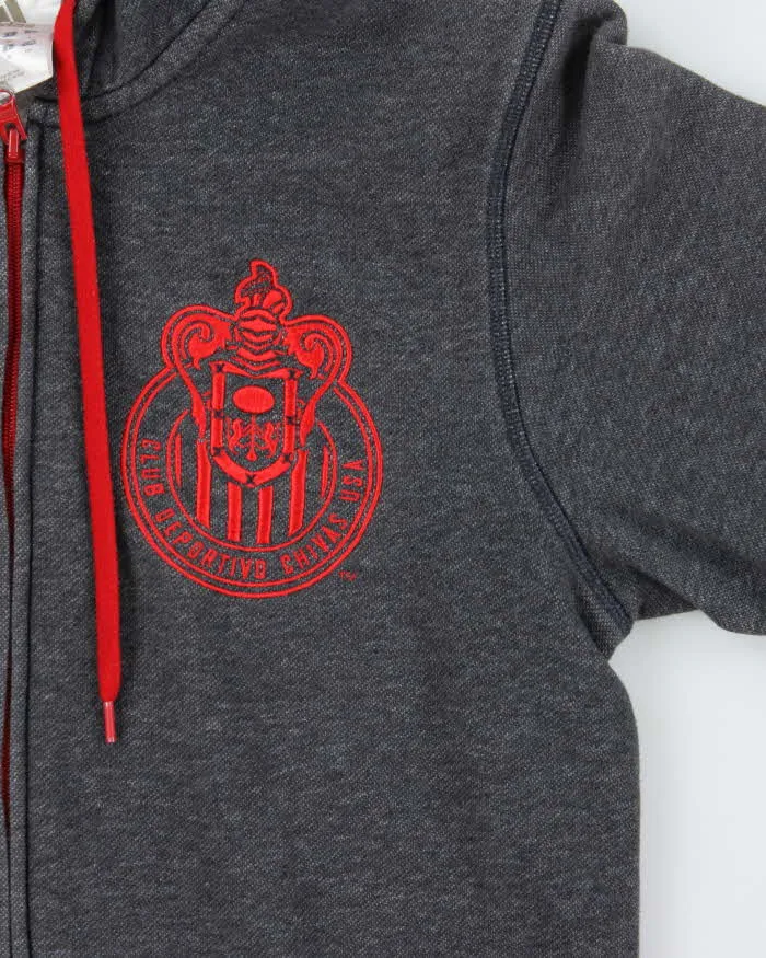 Vintage Adidas Deportivo Chivas FC Full-Zip Hoodie - M sold by Rokit product image thumbnail 4