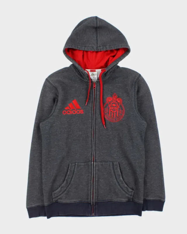 Vintage Adidas Deportivo Chivas FC Full-Zip Hoodie - M made by Adidas