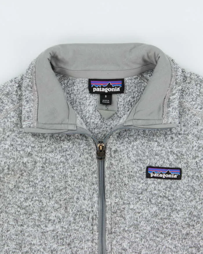 Vintage Patagonia Women's Marl Grey Quarter-Zip Fleece - S sold by Rokit product image thumbnail 5
