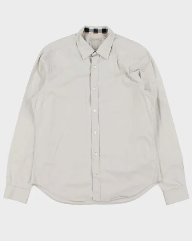 Vintage Y2K 00s Burberry Brit Nova Check Lined Long Sleeve Shirt - L sold by Rokit