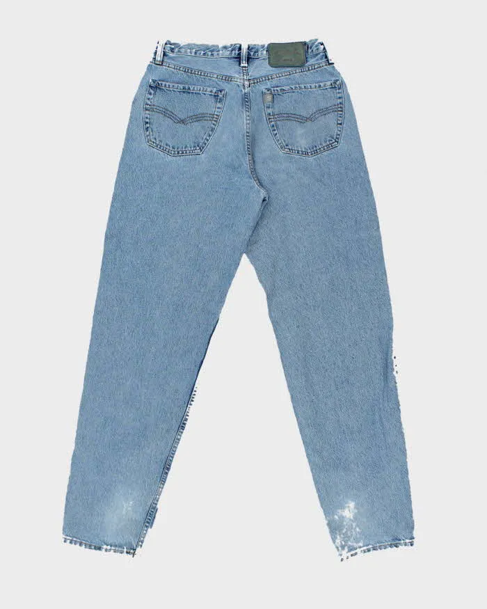 Vintage 1990s Silver Clothing Relaxed Straight Tapered Leg Denim Jeans - W32 L33 sold by Rokit product image thumbnail 2