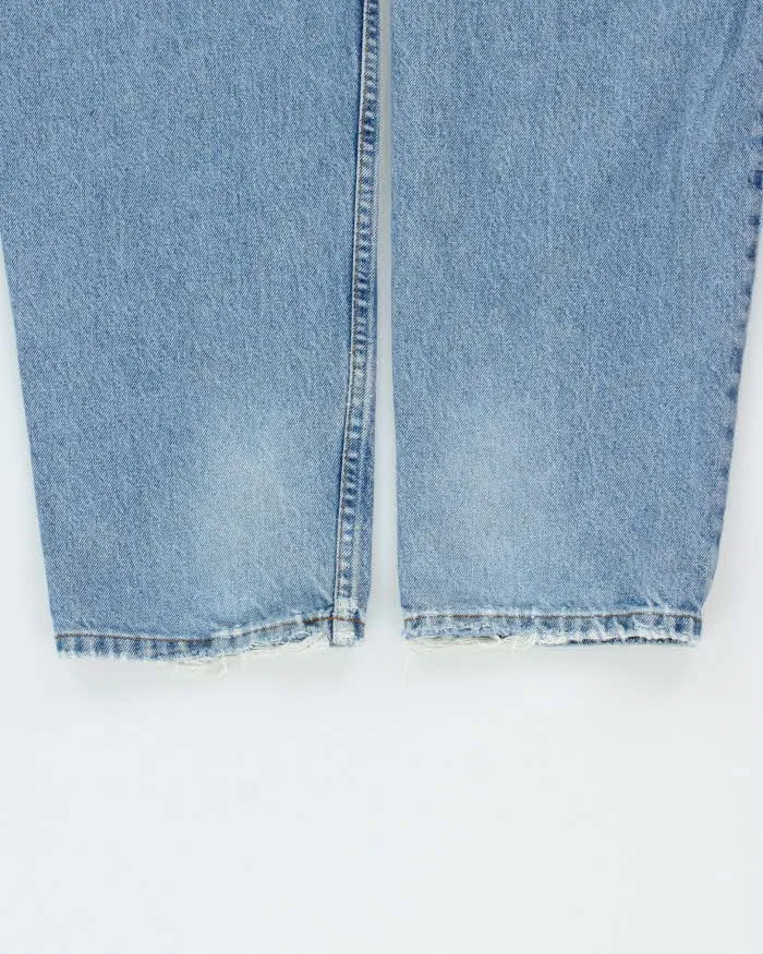 Vintage 1990s Silver Clothing Relaxed Straight Tapered Leg Denim Jeans - W32 L33 sold by Rokit product image thumbnail 5